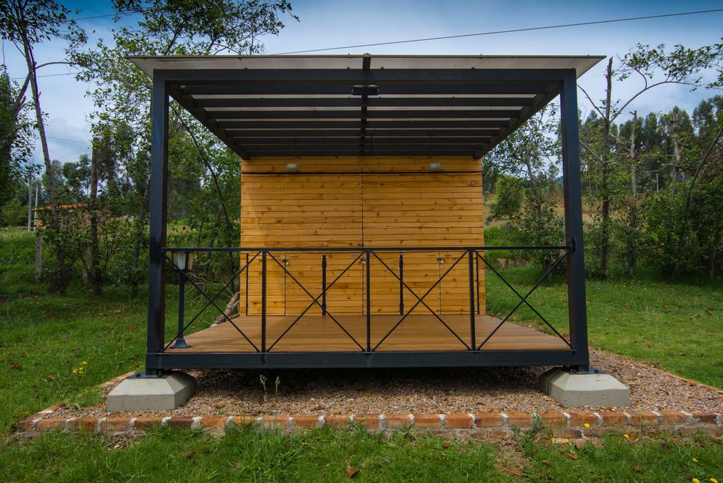 Modulo Barbecue + Baños, Camacho Estudio de Arquitectura Camacho Estudio de Arquitectura Villa Kayu Buatan Transparent