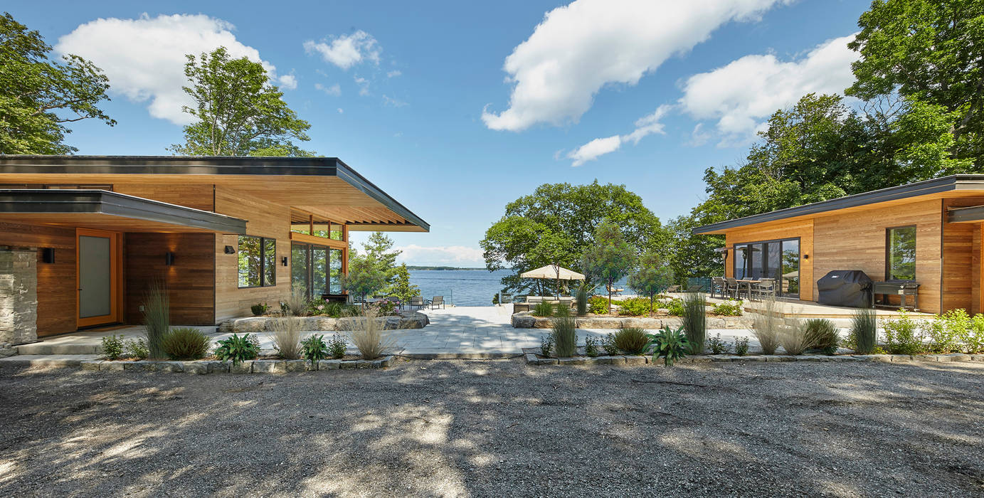 Contemporary Cottages in Ontario, Trevor McIvor Architect Inc Trevor McIvor Architect Inc Modern houses