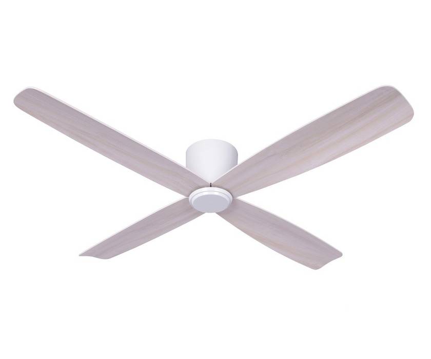 CASA BRUNO Fraser Hugger DC-ventilador de techo Ø 132 cm, blanco, ideal para techos bajos Casa Bruno American Home Decor Cocinas de estilo escandinavo Pequeños electrodomésticos