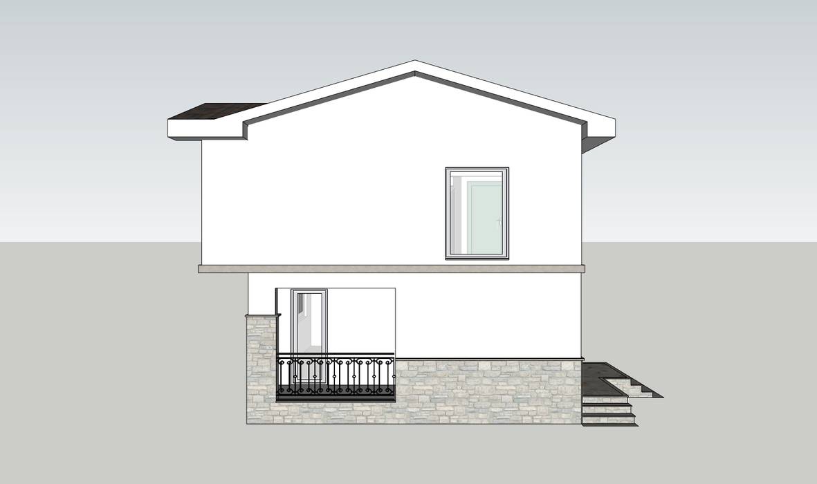 MİM104 MUĞLA, MİMPERA MİMPERA Casas de estilo mediterráneo Piedra