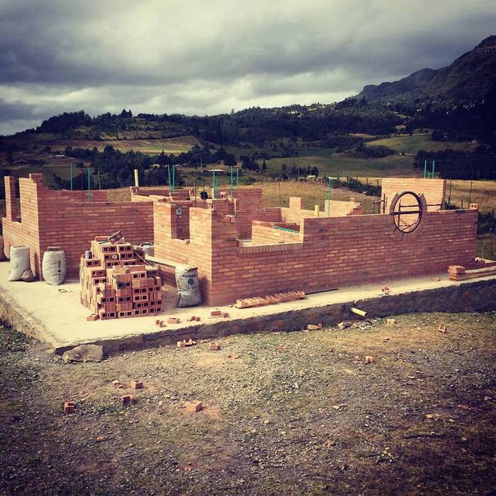 Proyecto casa de descanso Simijaca - Cundinamarca Lopez Robayo Arquitectos