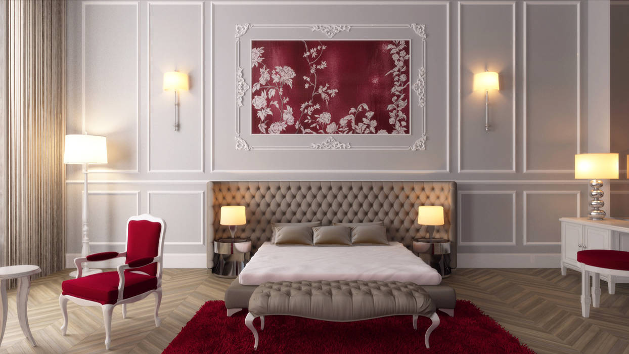 Yatak odası / pearl villa sia moore archıtecture interıor desıgn klasik