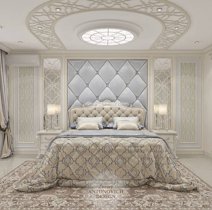 Спальня Студия Luxury Antonovich Design Коммерческие помещения спальня классика,Коммерческие помещения
