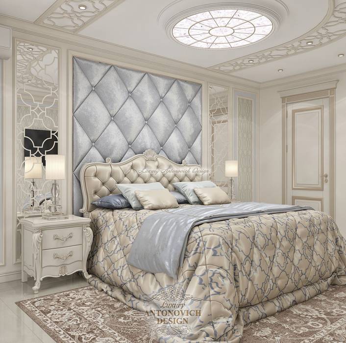 Спальня Студия Luxury Antonovich Design Коммерческие помещения спальня классика,Коммерческие помещения