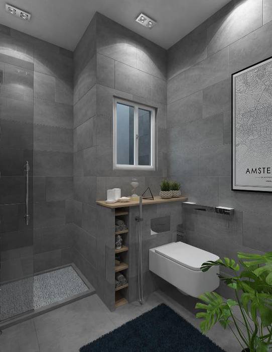 فيلا فى مدينه الشروق, lifestyle_interiordesign lifestyle_interiordesign Modern style bathrooms