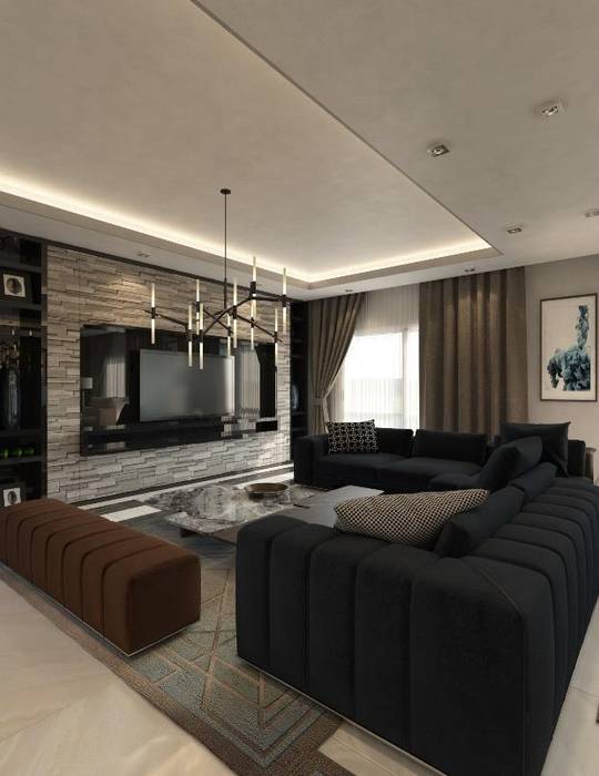 فيلا فى مدينه الشروق, lifestyle_interiordesign lifestyle_interiordesign Moderne woonkamers