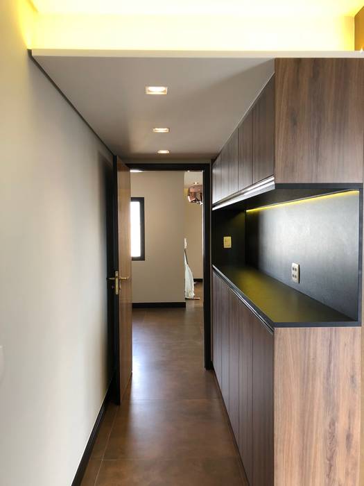 Reforma Apartamento | Moema | 2018, ABBITÁ arquitetura ABBITÁ arquitetura Modern kitchen