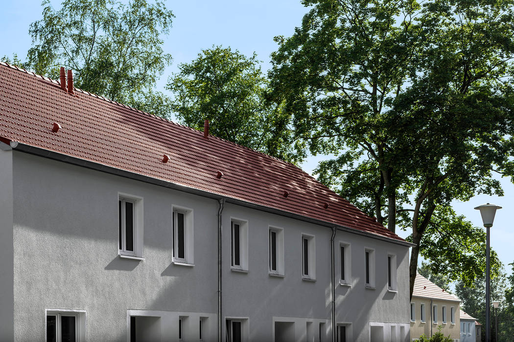 Alte Offizierssiedlung für den aktuellen Wohnungsmarkt, Hilger Architekten Hilger Architekten Dom szeregowy