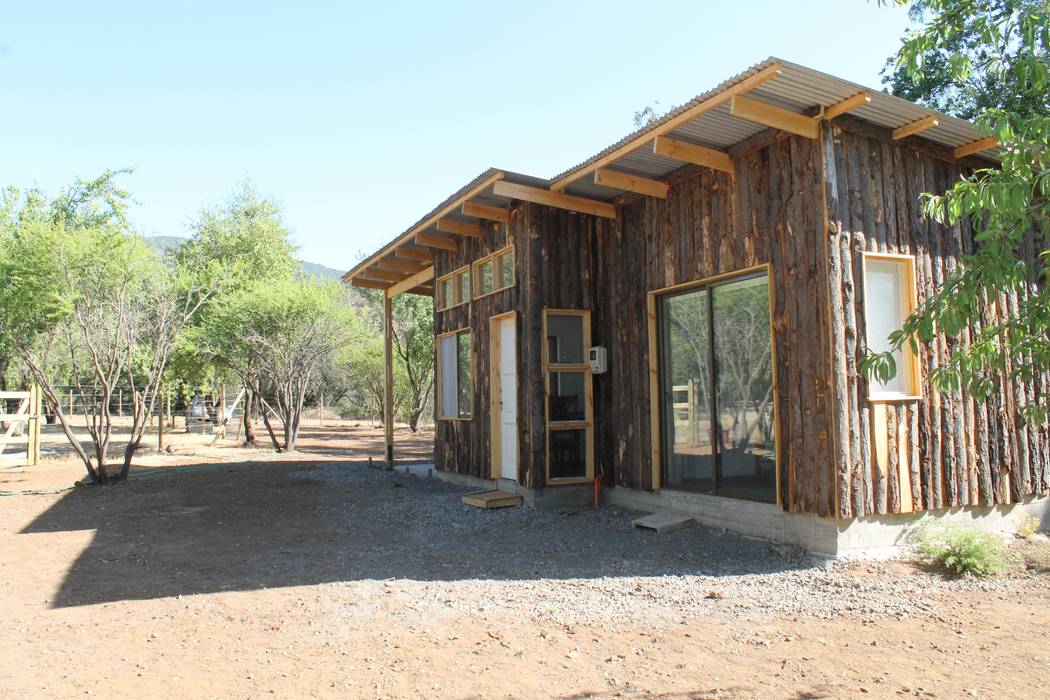 Proyecto y construcción Casa Bosque, L2 Arquitectura L2 Arquitectura Casas passivas Madeira Efeito de madeira