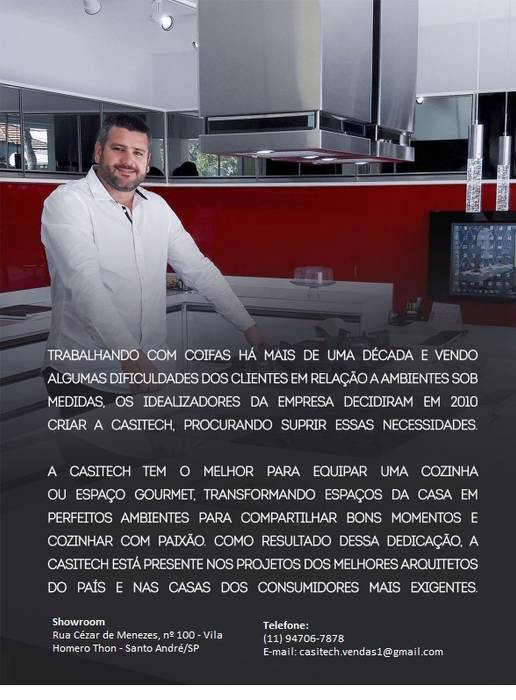 Modelos de coifas e churrasqueiras instaladas, COIFAS E CHURRASQUEIRAS SOB MEDIDA COIFAS E CHURRASQUEIRAS SOB MEDIDA Modern kitchen Iron/Steel Electronics