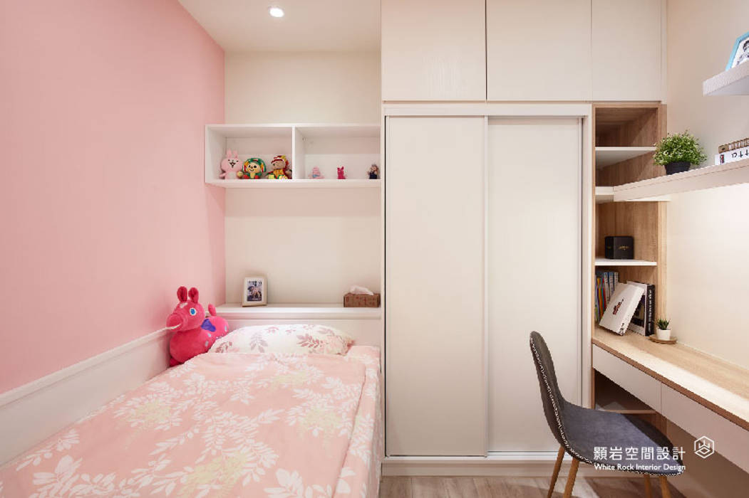 新北市 板橋區 葉公館, 顥岩空間設計 顥岩空間設計 Kamar tidur kecil