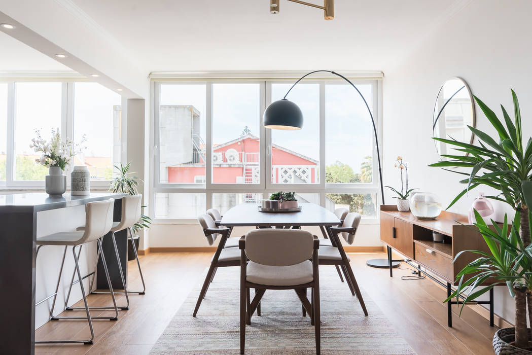 Rima Design - Sala de jantar Salas de jantar escandinavas por Rima Design Escandinavo