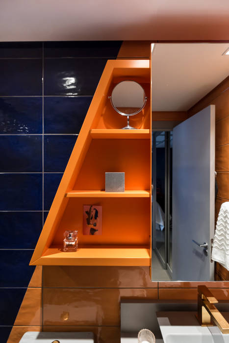 Apartamento FRV, Bloco Z Arquitetura Bloco Z Arquitetura Modern bathroom