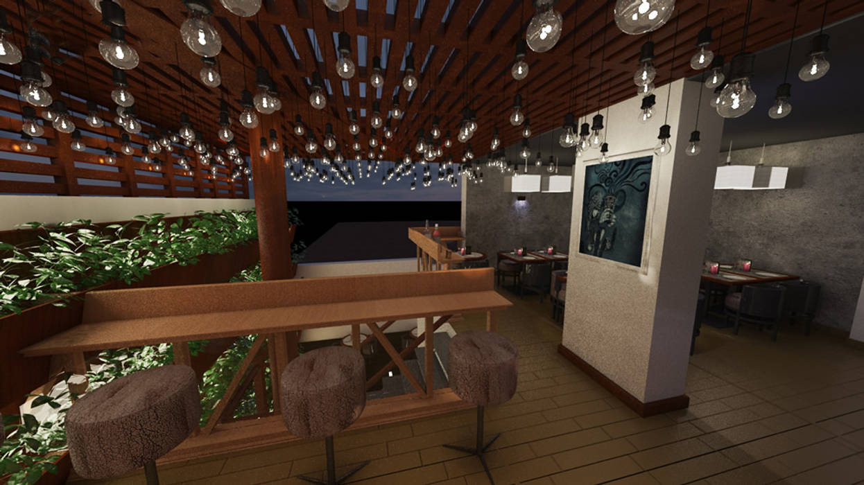 Remodelación de Bar Casa Vieja , GA Experimental GA Experimental 商业空间 餐廳