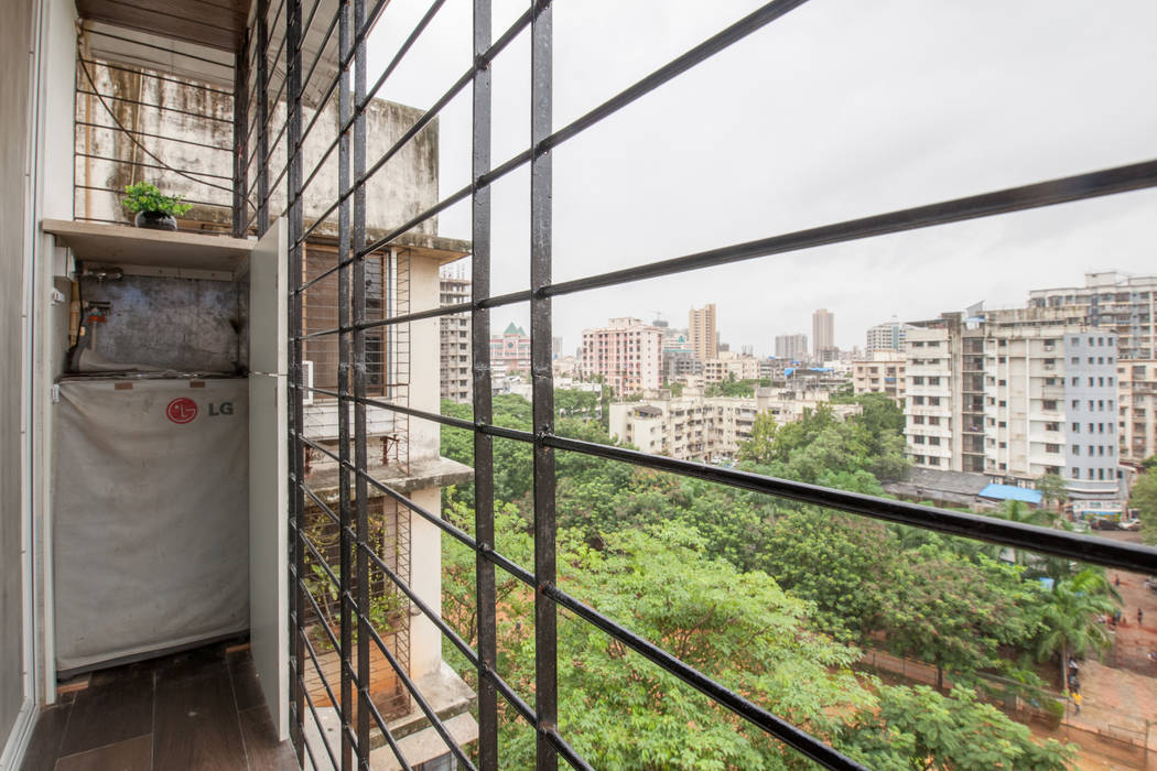 The Created balcony Sagar Shah Architects Balcony Quartz