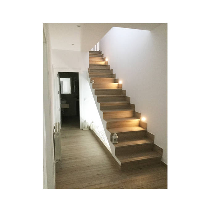 Vivienda rústica Hontanaya , Arte y Vida Arquitectura Arte y Vida Arquitectura Stairs