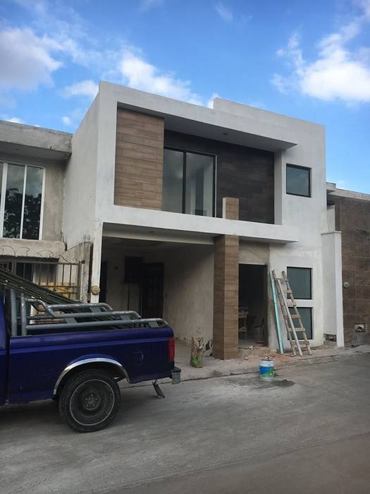 REMODELACIÓN CASA MONCALIERI , AM ARQUITECTOS AM ARQUITECTOS Maisons minimalistes Béton armé