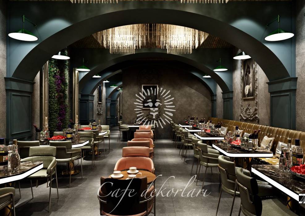Avusturya Graz Vigo Restaurant&Shishia Lounge Dekorasyonu, Artstyle Architecture Design Artstyle Architecture Design Ticari alanlar Bar & kulüpler