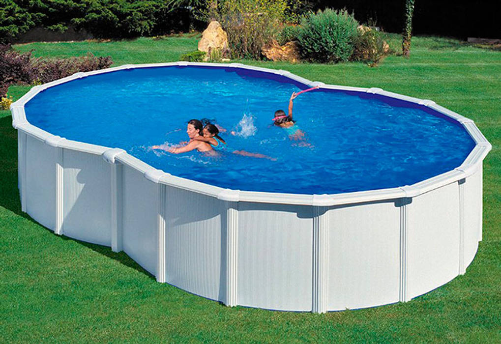 Comprar piscinas de acero desmontables Barcelona, Outlet Piscinas Outlet Piscinas مسبح حديقة حديد