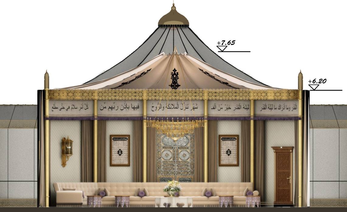 Görünüş - 1 / Ramadan Majlis Sia Moore Archıtecture Interıor Desıgn Müstakil ev Ahşap Ahşap rengi proje danışmanlık,ihracatçı