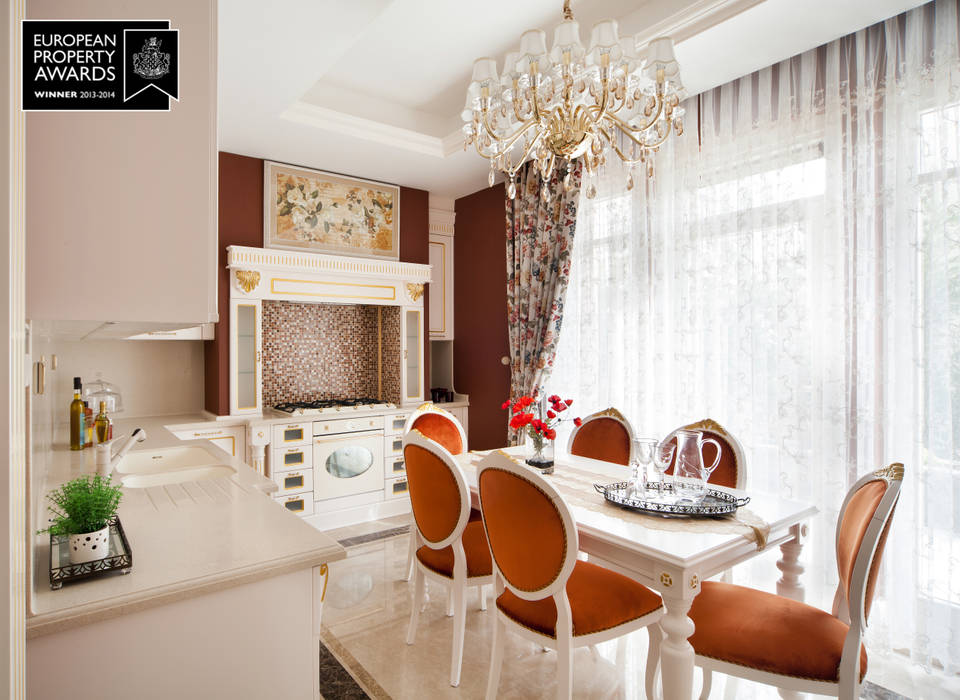 Mutfak / Bosphorus City Villa Sia Moore Archıtecture Interıor Desıgn Ankastre mutfaklar Ahşap Ahşap rengi mutfak tasarım,dekorasyon model