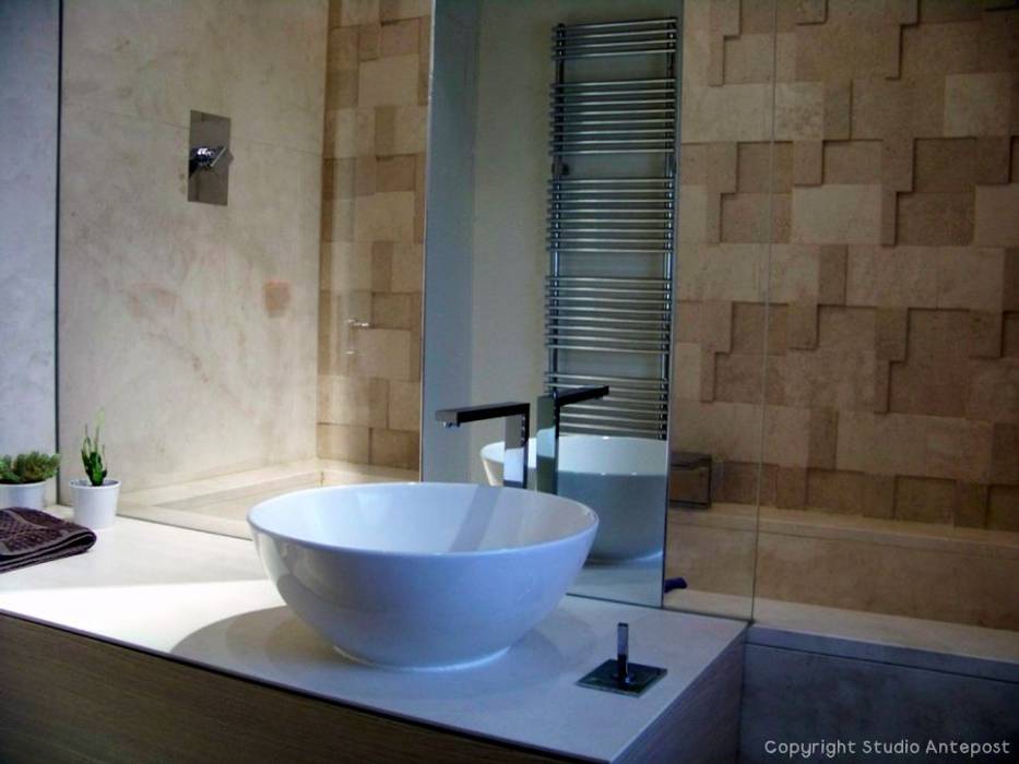 Villa Rurale, ANTEPOST ANTEPOST Modern style bathrooms