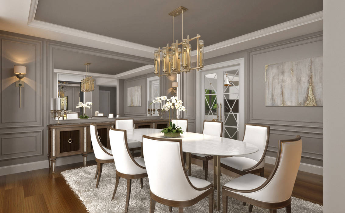 Dining Room Hayat Villas Modern Dining Room By Sia Moore Architecture Interior Design Modern Solid Wood Multicolored Homify