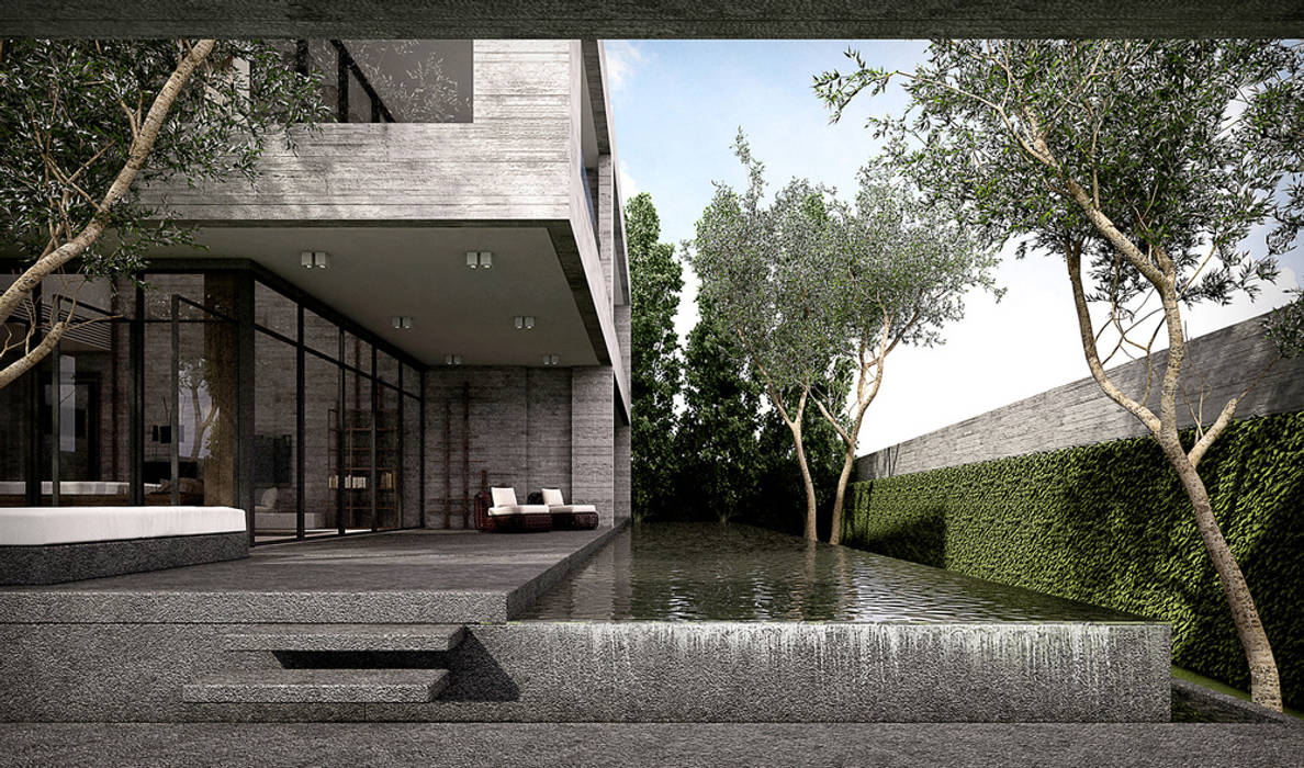 homify Infinity pool Concrete