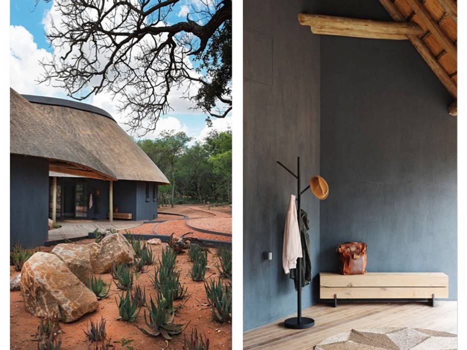 Tshemba Lodge, Hoedspruit, Metaphor Design Metaphor Design Ruang Komersial Beton Hotels