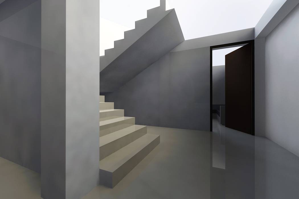 Interior de Zoa Común MARROOM | Diseño Interior - Diseño Industrial Escaleras