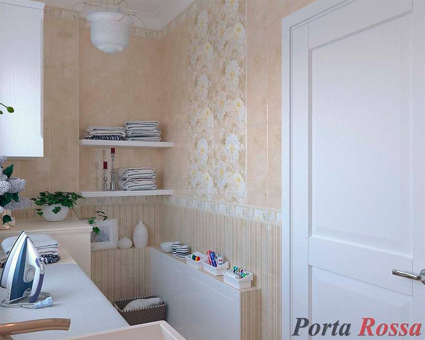 Приватный будинок в с. Забір'я, Дизайн студія "Porta Rossa" Дизайн студія 'Porta Rossa' Scandinavian style bathroom