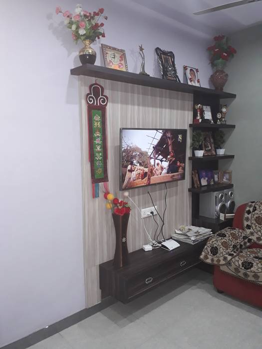 2 bhk interior, divine architects divine architects