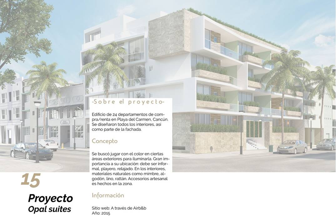 Opal Suites, Playa del Carmen, Andrea Loya Andrea Loya บ้านระเบียง