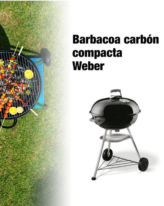 Tipos de barbacoas portátiles para tu jardín y terraza, ferrOkey - Cadena online de Ferretería y Bricolaje ferrOkey - Cadena online de Ferretería y Bricolaje Mediterranean style garden Fire pits & barbecues