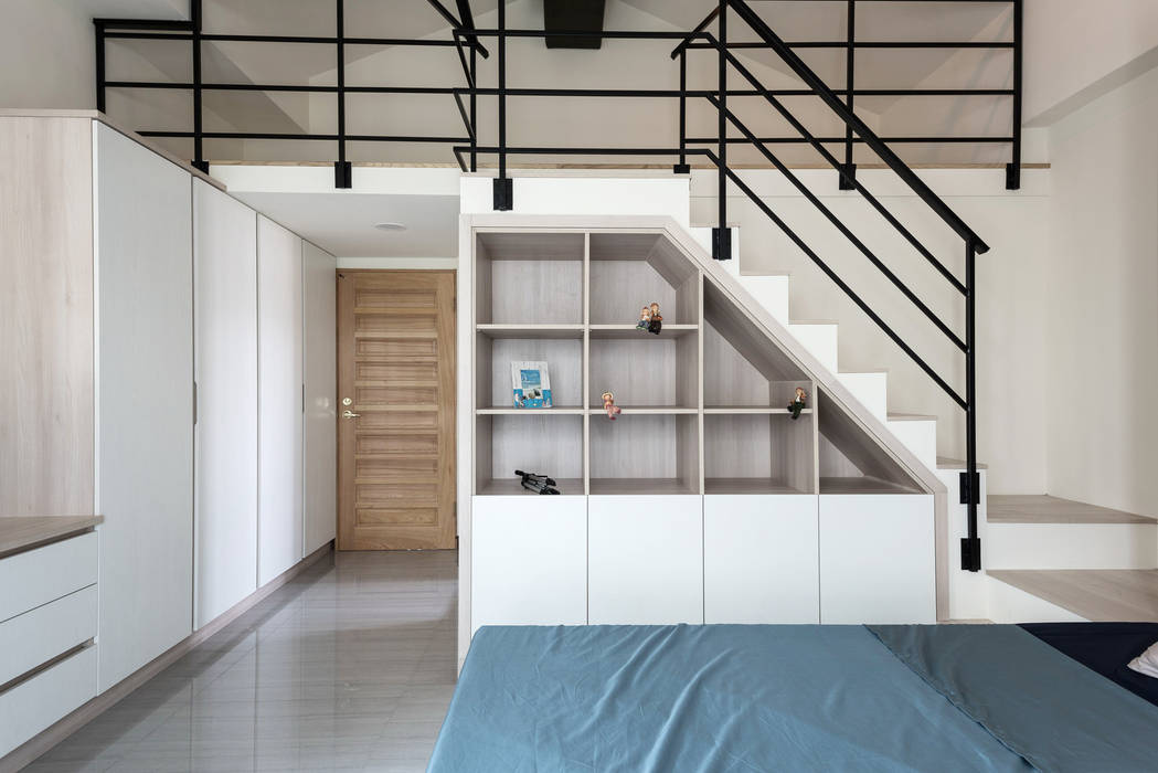 台南余會長, 德廚臻品 室內設計公司 德廚臻品 室內設計公司 Small bedroom