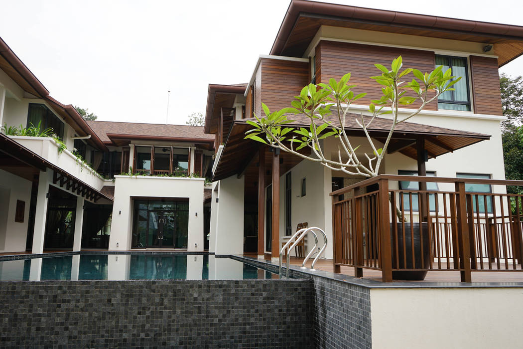 Luxury Bungalow In Sungai Penchala Kuala Lumpur, Mode Architects Sdn Bhd Mode Architects Sdn Bhd منزل بنغالي