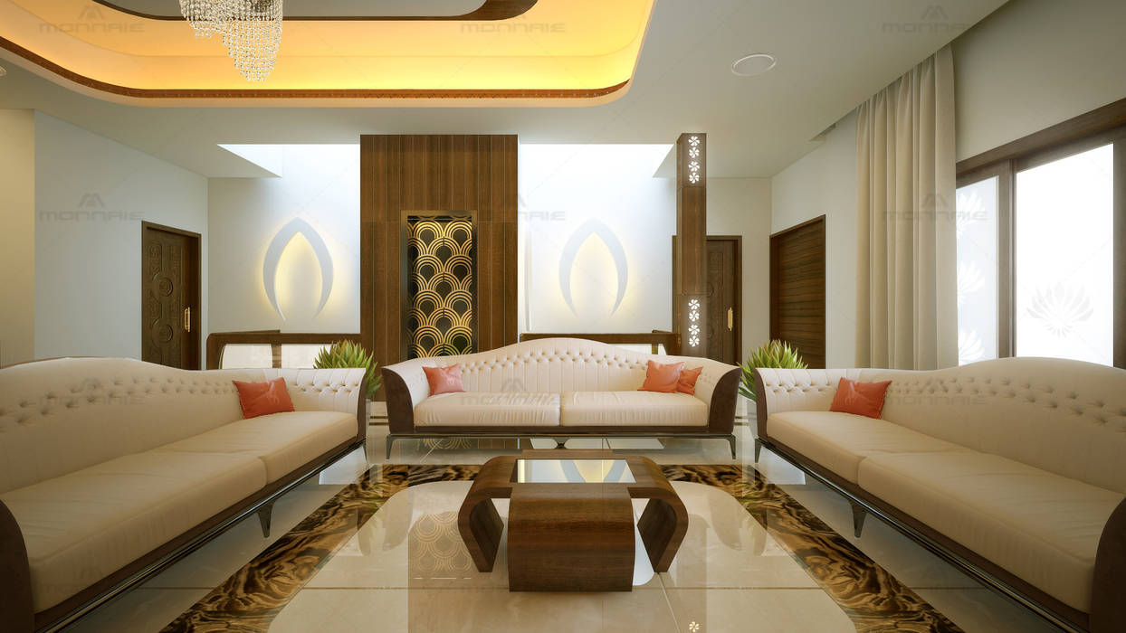 Best Interior designs in Kerala - Monnaie Architects & Interiors Monnaie Interiors Pvt Ltd Modern living room Wood Wood effect interior designs,moderndesigns,architecturaldesign,livingarea