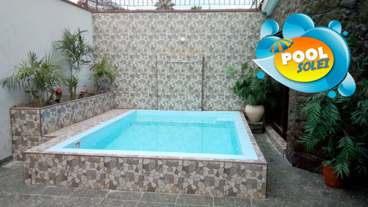 Piscinas de fibra Pool Solei, Pool Solei Pool Solei สระในสวน