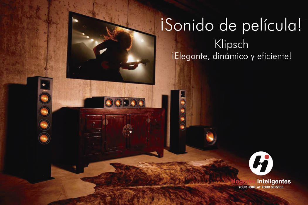 Sonido Profesional Klipsch para teatro en casa Hogares Inteligentes Electrónica