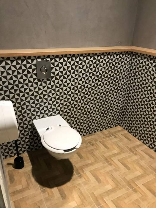 Płytki cementowe, Cerames Cerames Classic style bathroom