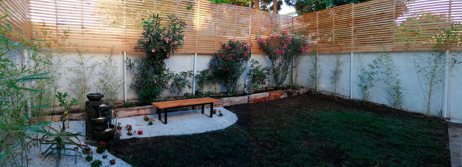 Taman Minimalis Oleh Hz Arquitectos Santiago Diseno Cocinas Jardines Paisajismo Remodelaciones Obra Minimalis Homify