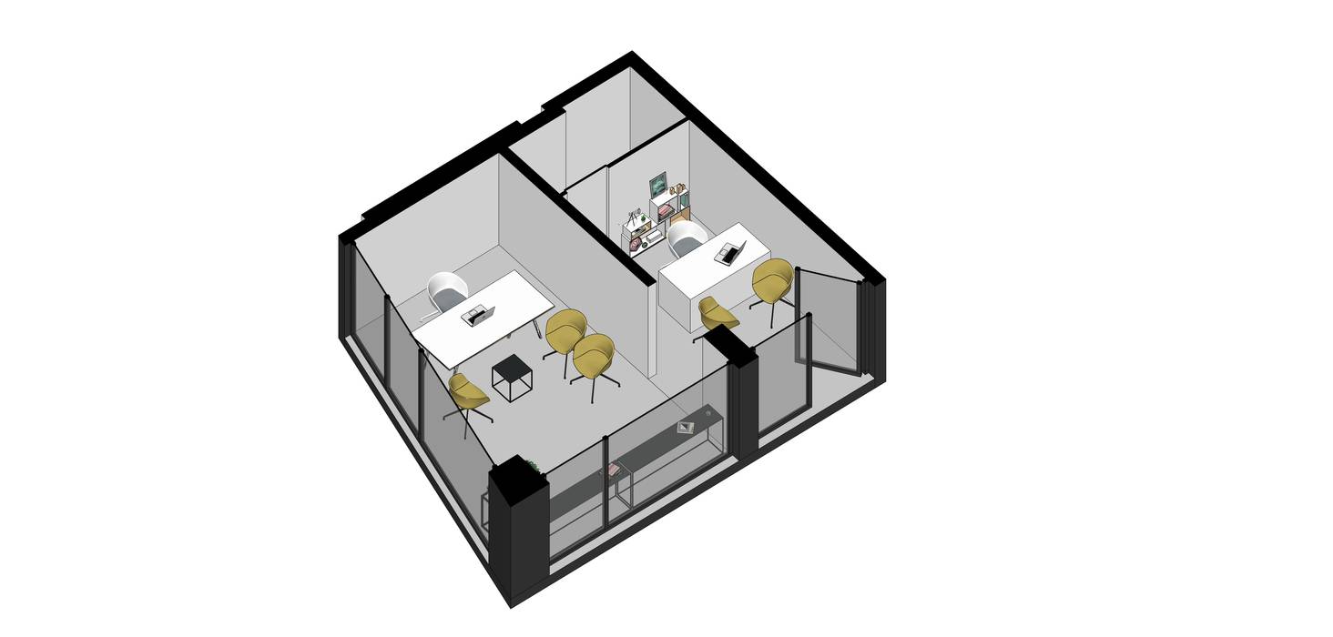 3 boyutlu model Orby İnşaat Mimarlık Ofis,eskiz,yenileme