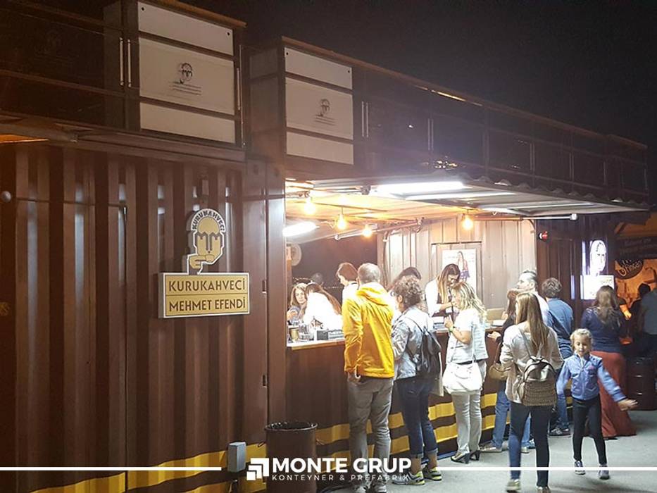 Cafe Konteyneri Monte Grup Yapı Sanayi Ticari alanlar cafe konteyneri,büfe konteyneri,Etkinlik merkezleri