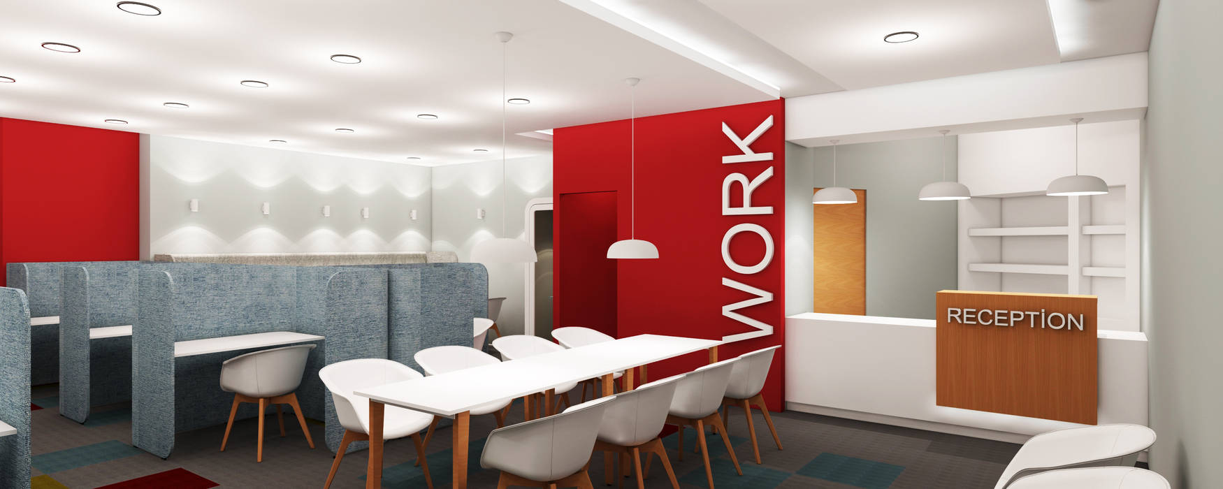 Work Hub, Sanal Mimarlık Hizmetleri Sanal Mimarlık Hizmetleri Ticari alanlar Ofis Alanları