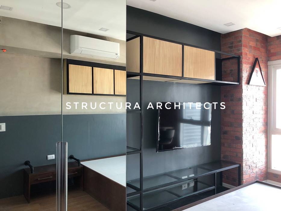 Interiors of a 1-BR Flat in Serendra, BGC - Actual Photos, Structura Architects Structura Architects