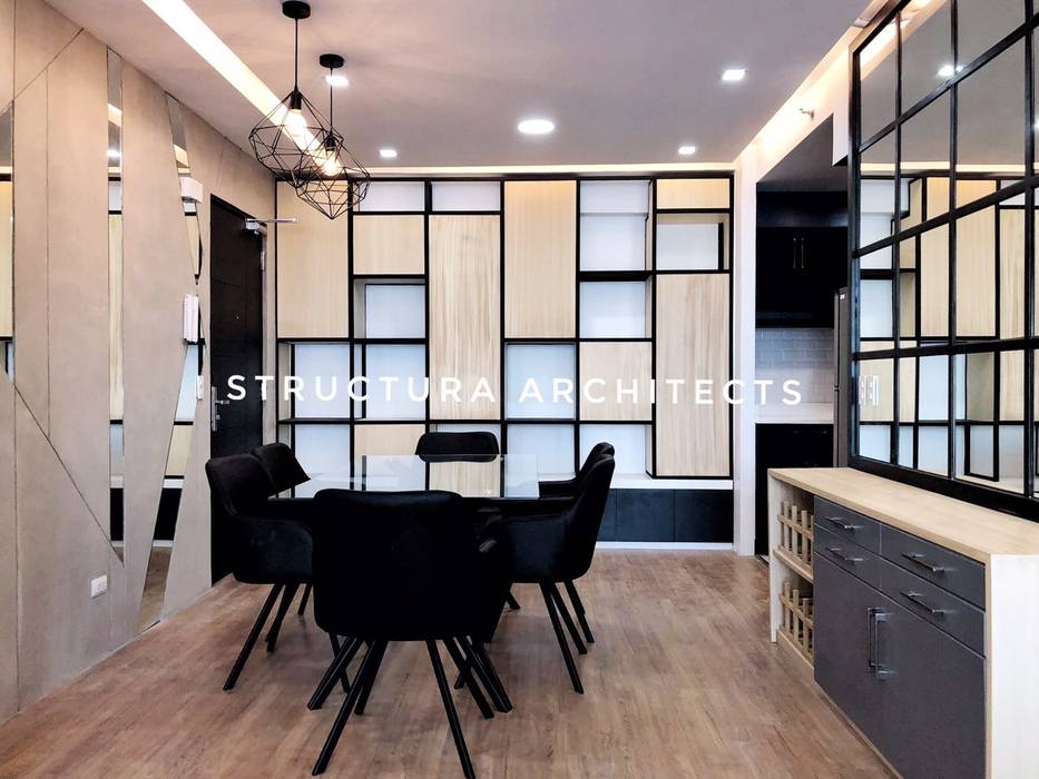 Interiors of a 1-BR Flat in Serendra, BGC - Actual Photos, Structura Architects Structura Architects