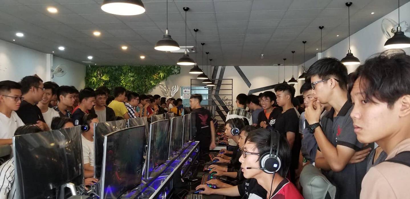 Phòng game CyberCore cao cấp, Ghế Văn Minh Ghế Văn Minh Commercial spaces Offices & stores