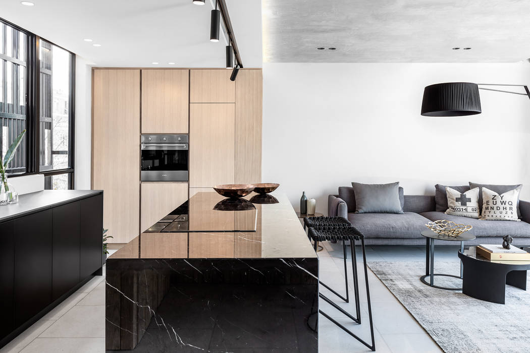 152 Waterkant , GSQUARED architects GSQUARED architects Minimalist kitchen