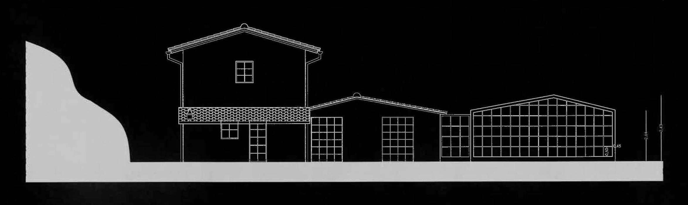 LO STUDIO (OST), OFFICINA STUDIO TEMPI OFFICINA STUDIO TEMPI Small houses Bricks