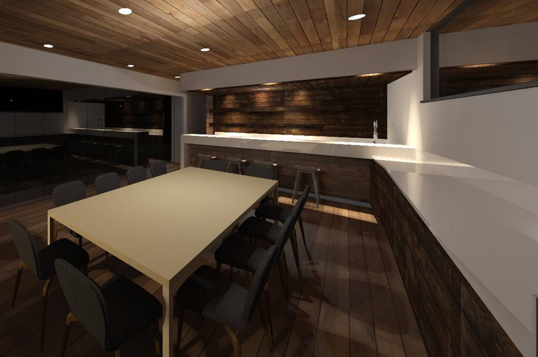 Quincho EO, MRH Arquitectos MRH Arquitectos Electronics Wood Wood effect